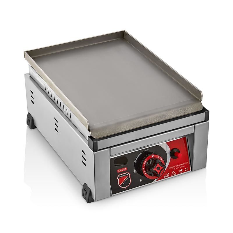 SilverInox 2604 Pleyt Izgara, 30 cm, Doğalgazlı
