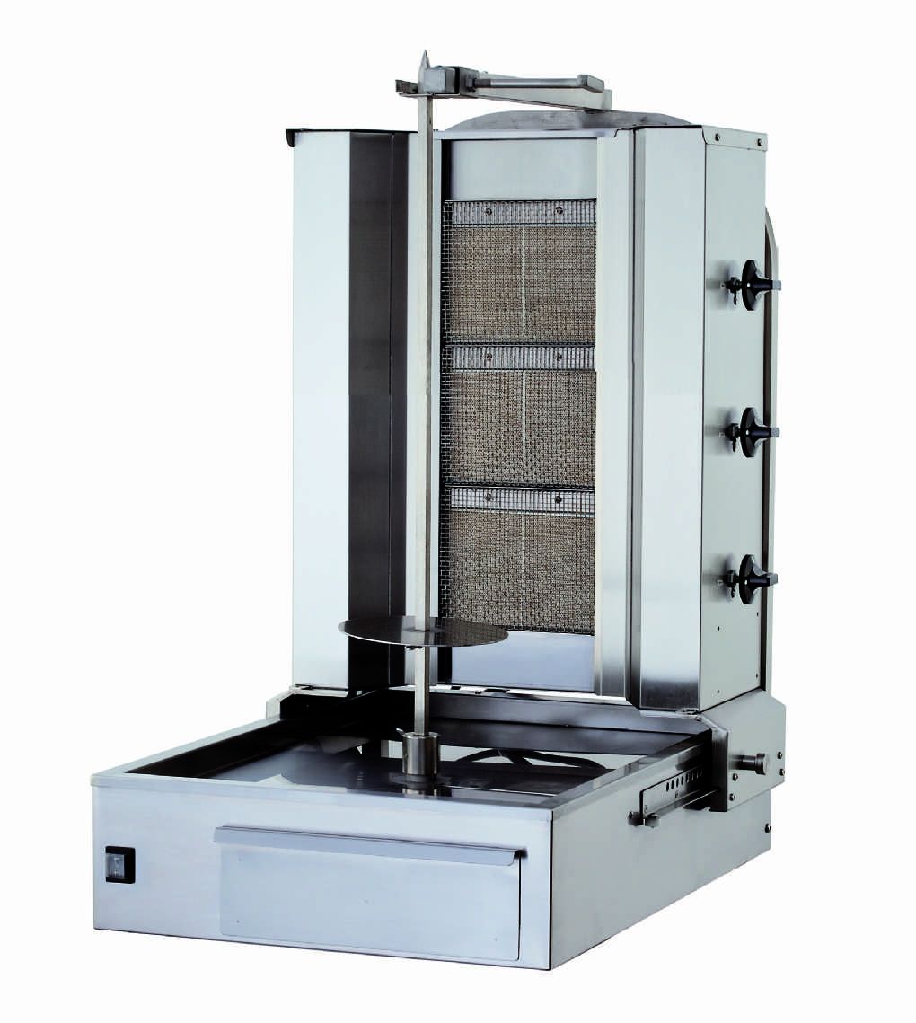 KALİTEGAZ-KLG150 Gazlı Döner Ocağı Alttan Motorlu