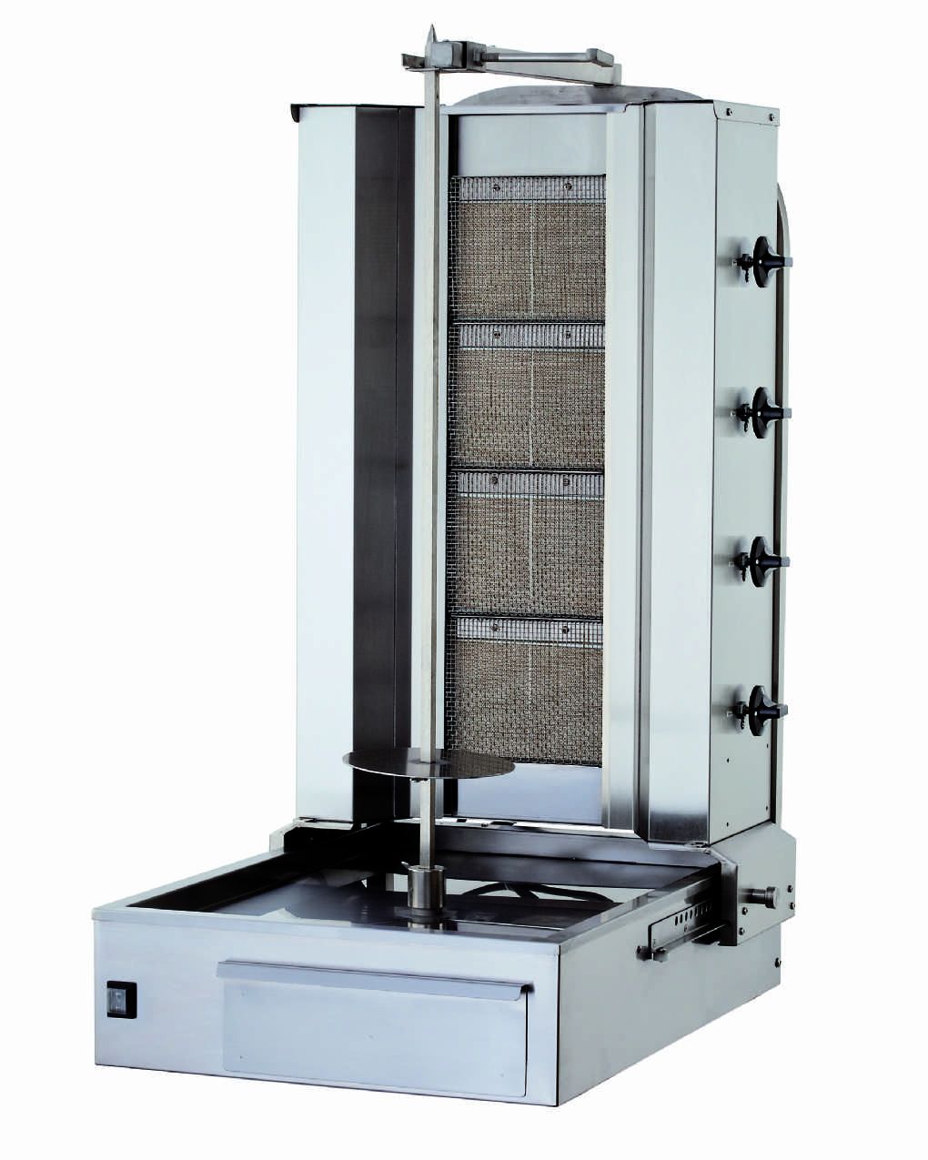 KALİTEGAZ-KLG151 Gazlı Döner Ocağı Alttan Motorlu