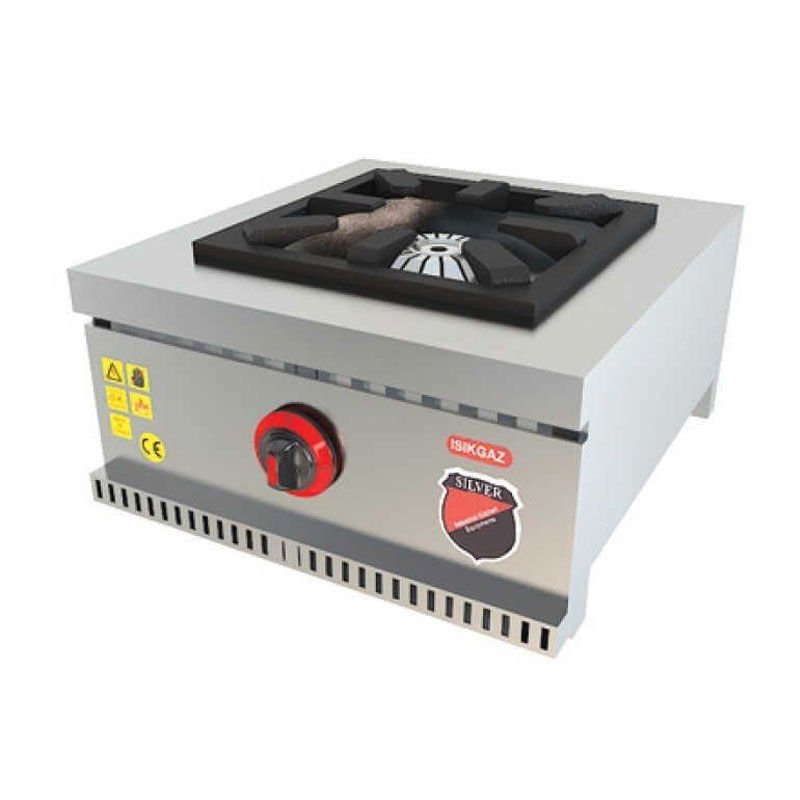 SilverInox MD-1D Set Üstü Midi Ocak, 50x60x25 cm, Doğalgazlı