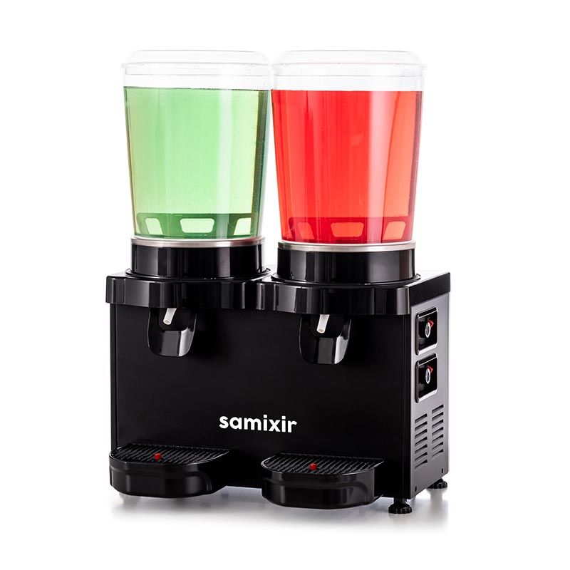 Samixir MM20 Panaromik Twin Soğuk İçecek Dispenseri, 10 L+10 L