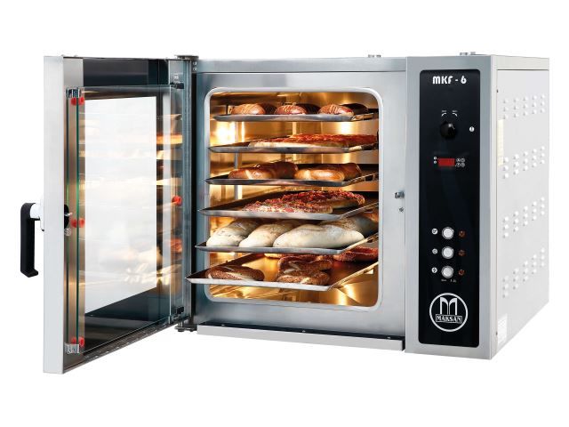 MKF-6 Elektrik Isıtmalı Konveksiyonlu Patisseri Fırını