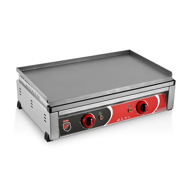 SilverInox 2156 Pleyt Izgara, 70 cm, Elektrikli