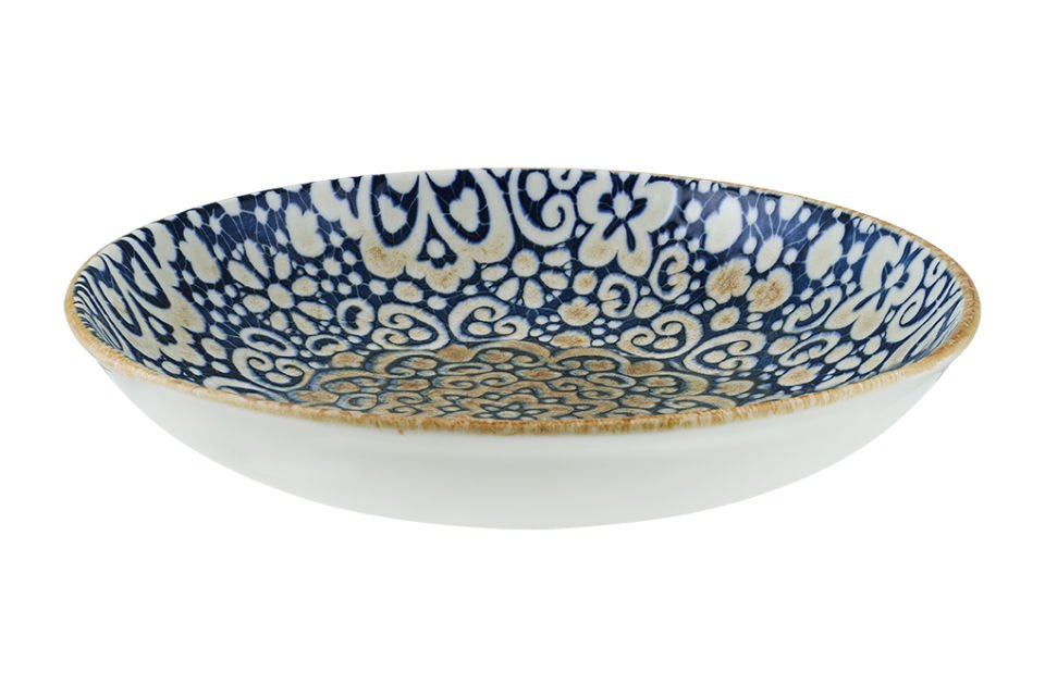 Alhambra Bloom Çukur Tabak 23 cm 1000 cc - ALHBLM23CK