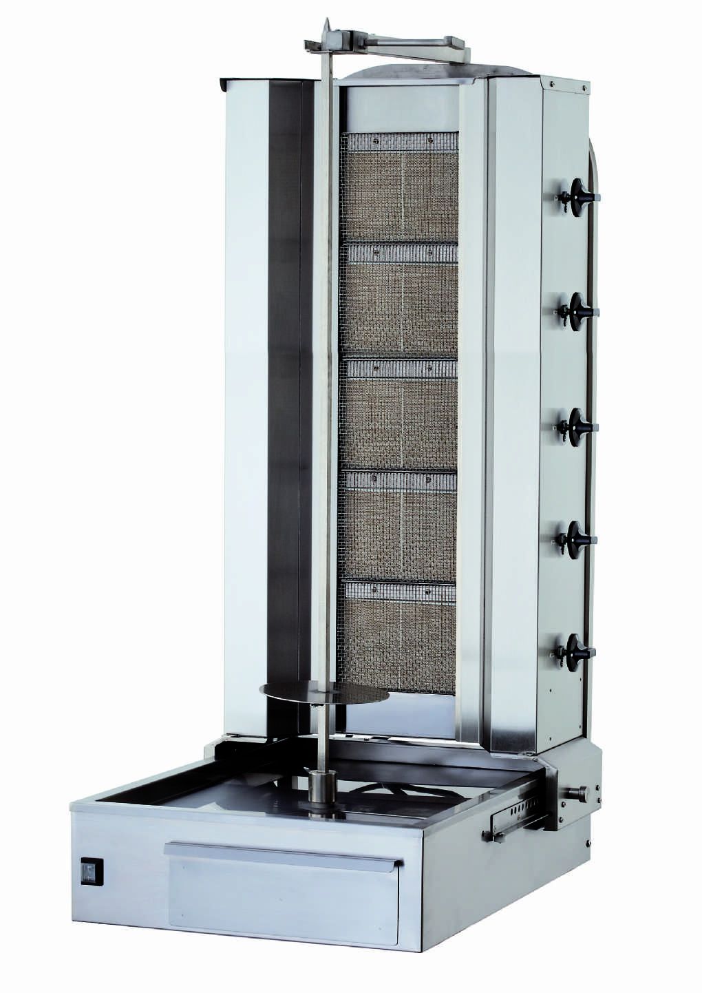 KALİTEGAZ-KLG152 Gazlı Döner Ocağı Alttan Motorlu