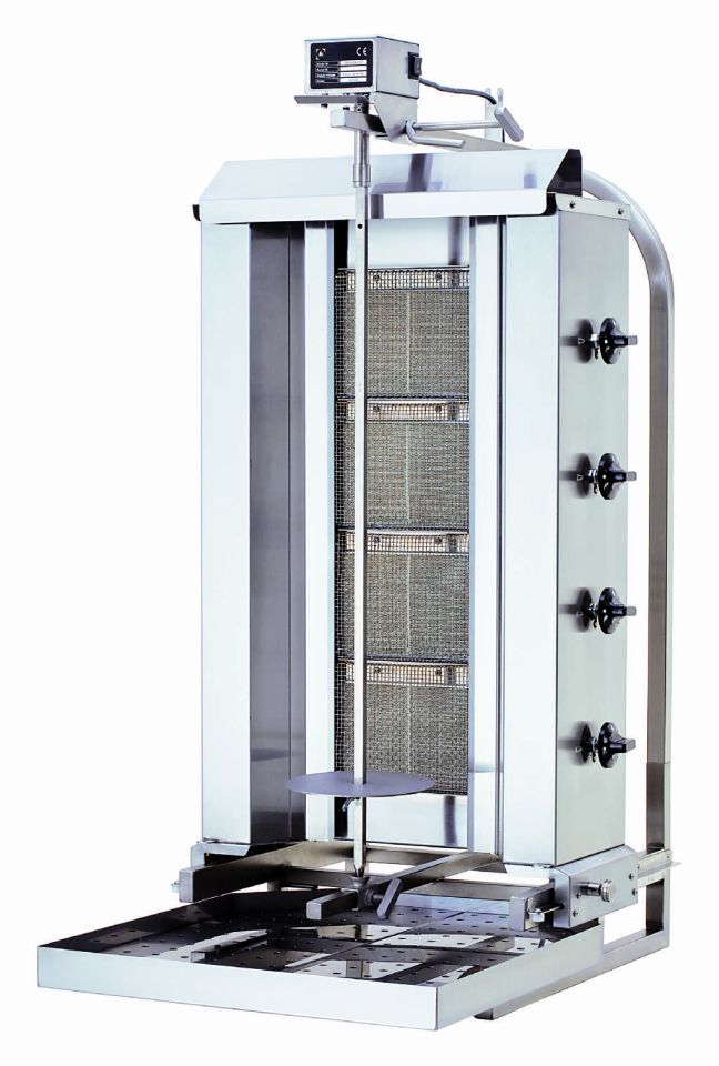 KALİTEGAZ-KLG221HG Gazlı Döner Ocağı Üstten Motorlu Hareketli Gövde