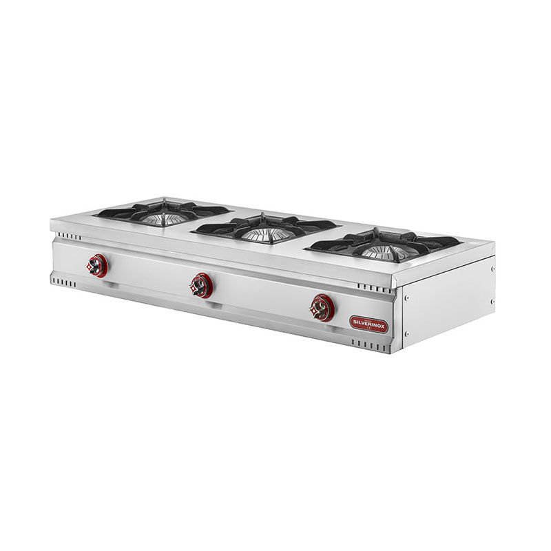 SilverInox MD-4D Set Üstü Midi Ocak, 35x60x25 cm, Doğalgazlı