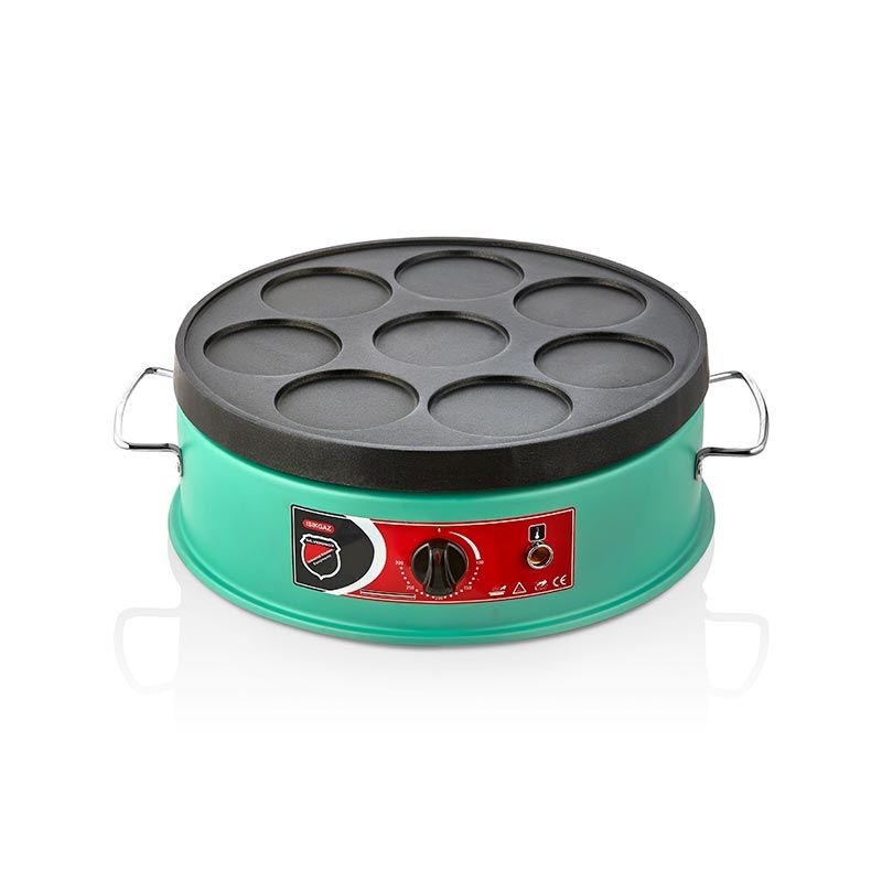 SilverInox PNK-02 Pankek Makinesi, 40 cm, Elektrikli, Yeşil