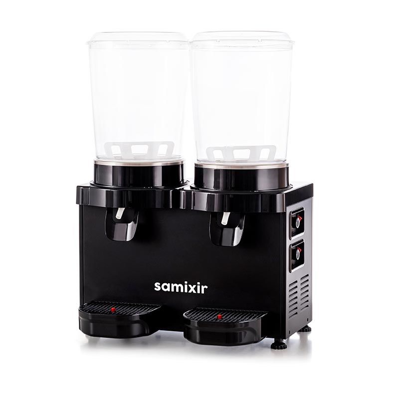 Samixir MM20 Panaromik Twin Soğuk İçecek Dispenseri, 10 L+10 L