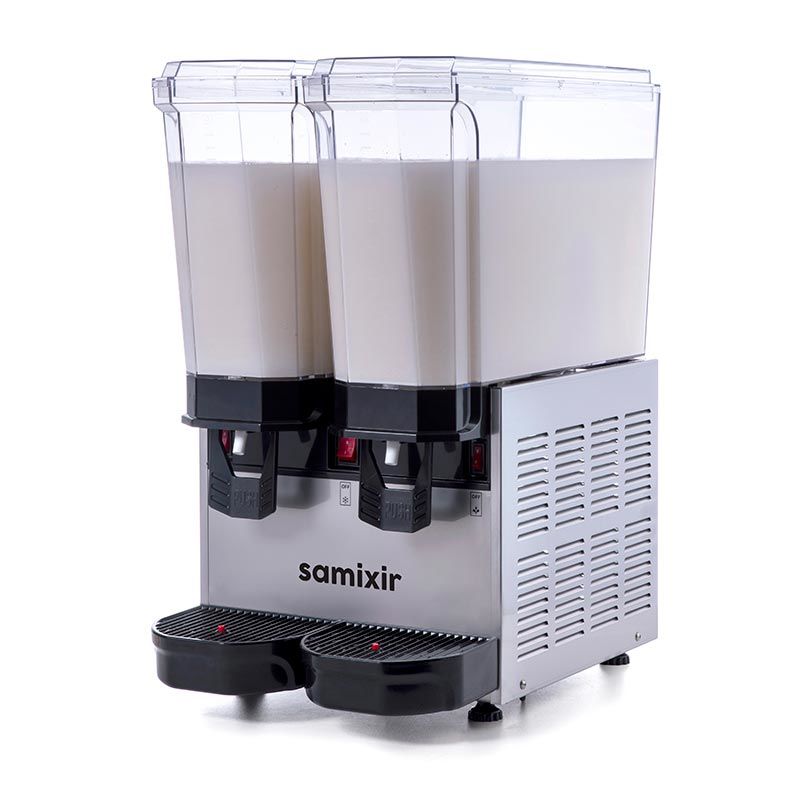 Samixir 40.MMI Klasik Twin Soğuk İçecek Dispenseri, 20+20 L, Karıştırıcılı