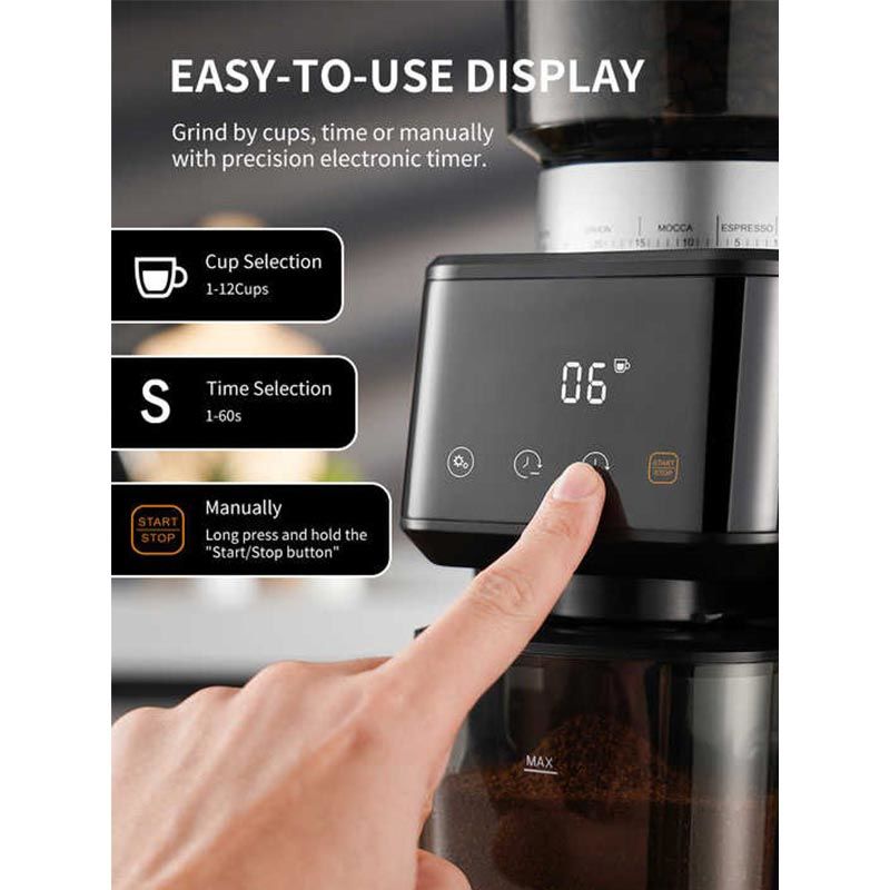 Vosco KD-CG018 Ev Tipi Barista Kahve Değirmeni
