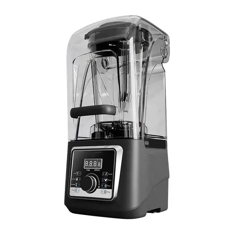 Vosco HS-214CG Pro Gürültü Önleyici Kapaklı Dijital Bar Blender, 4 L, 1600 W, Siyah