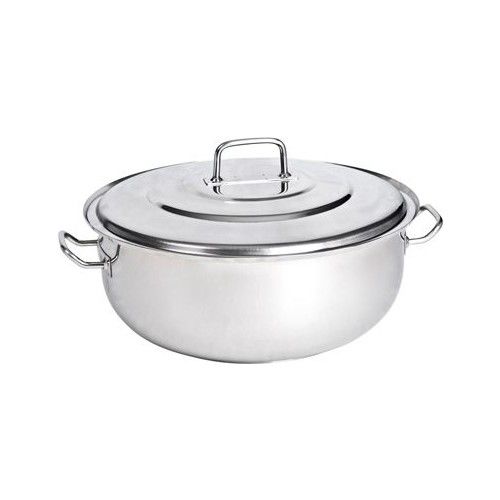 Kayalar 30 x 15 cm 9,5 Litre Paslanmaz Çelik Helvane Tencere